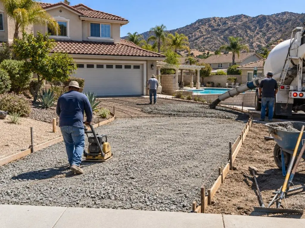 Concrete Driveways in Corona, CA