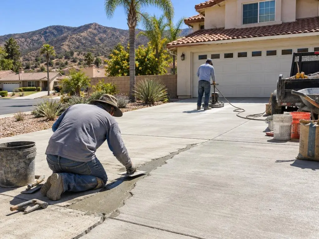 Concrete Repair in Corona, CA