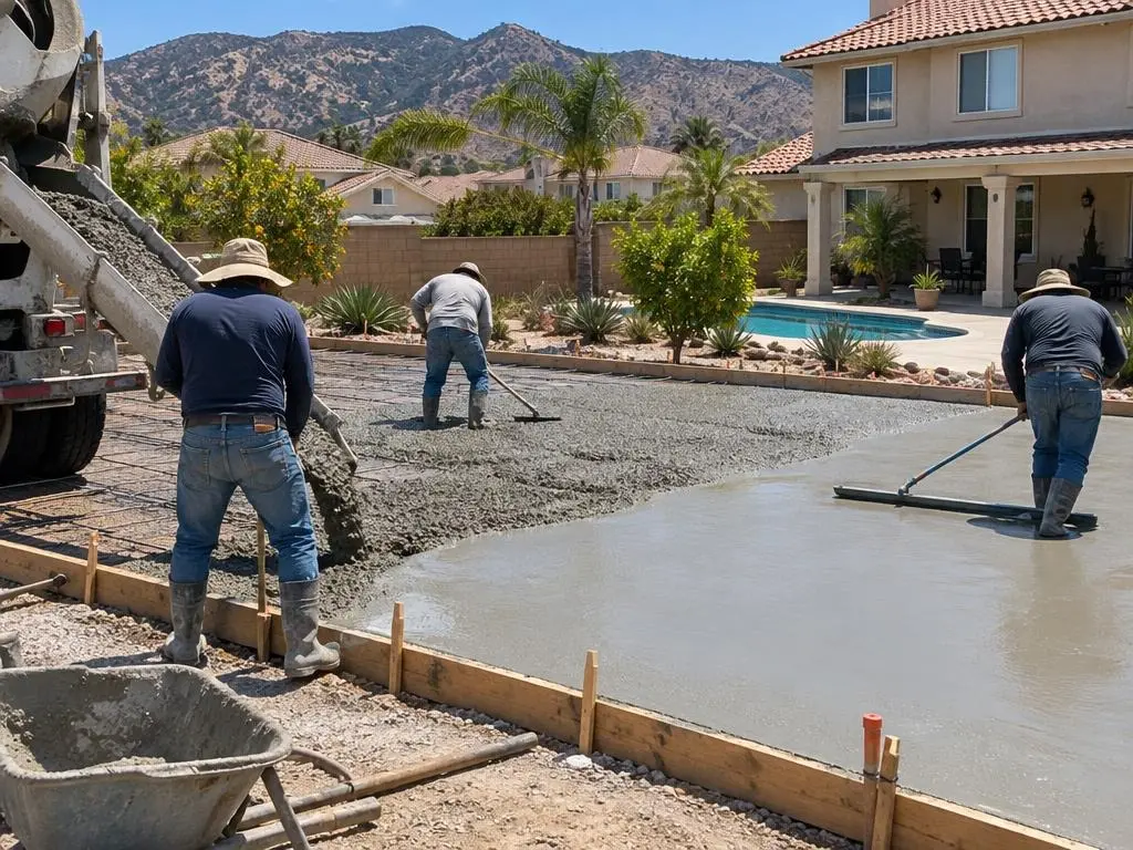 Concrete Slabs in Corona, CA