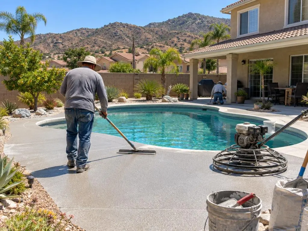 Pool Decks in Corona, CA